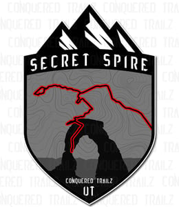 Image of "Secret Spire" Trail Badge