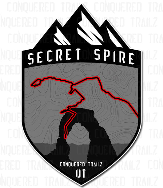 Image of "Secret Spire" Trail Badge