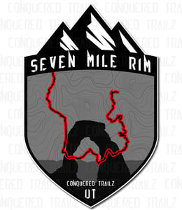 Image of "Seven Mile Rim" Trail Badge