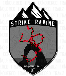 Image of "Strike Ravine" Trail Badge