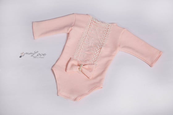 Image of PINK ROMPER BIG BOW