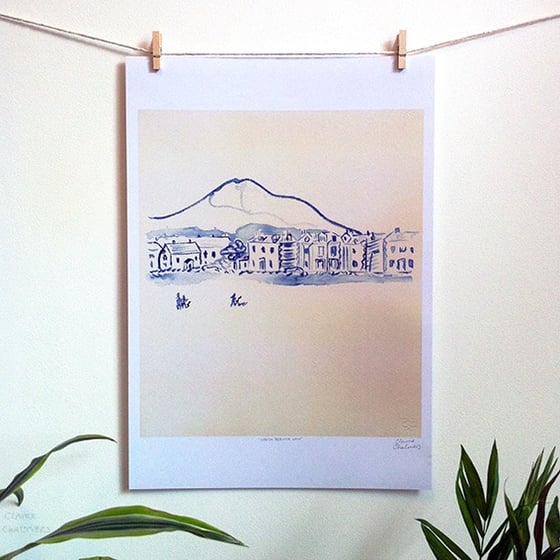 Image of 'Coast - North Berwick Law' Print