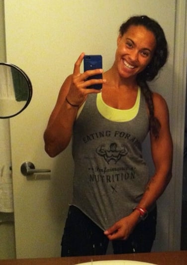 Image of E4A FLAGSHIP - Ladies Racerback Tank