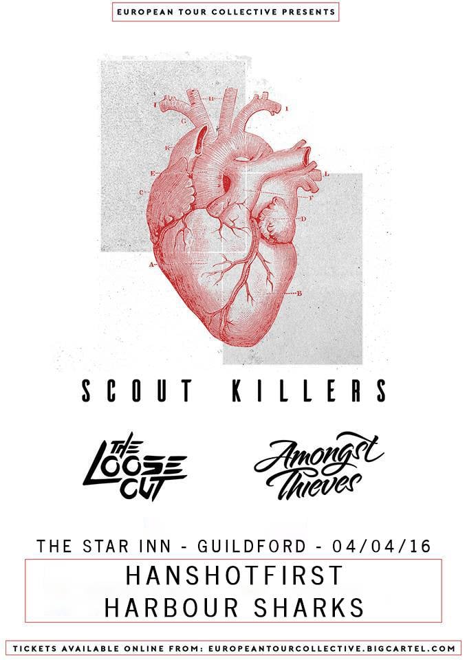 Image of Hanshotfirst HEADLINE SHOW. 04.04.16.  The Star, Guildford.