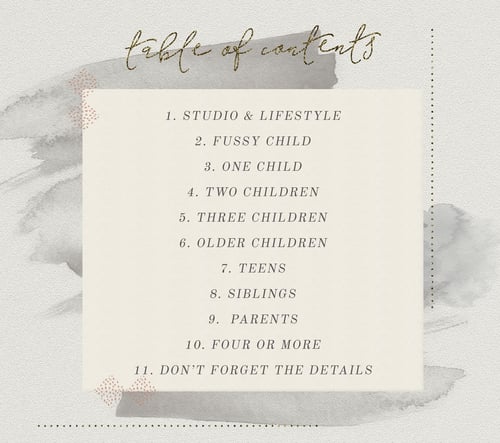 Image of SBP Family Posing Look Book