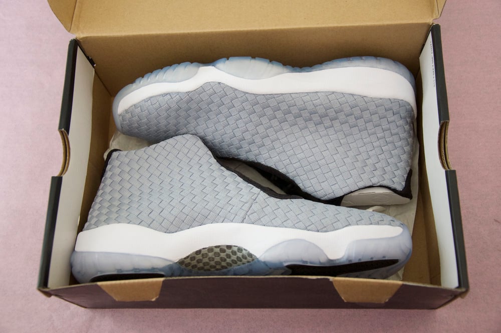 Image of Air Jordan Future Premium Silver 3M