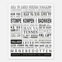 Hordaland plakat "Stompe kompen i badikken"
