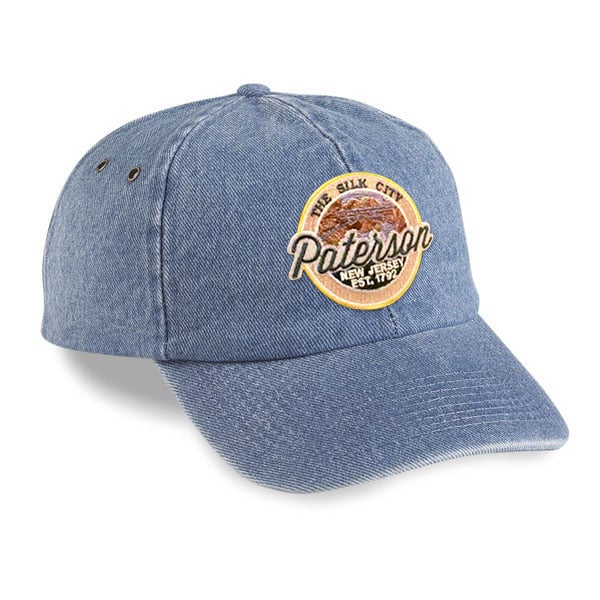 Paterson Caps — Sky Blue Denim Paterson Cap