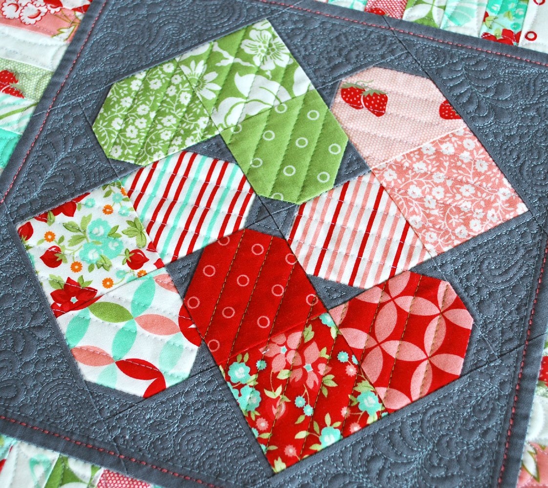 Patchwork Hearts PDF Quilt Pattern-Automatic Download