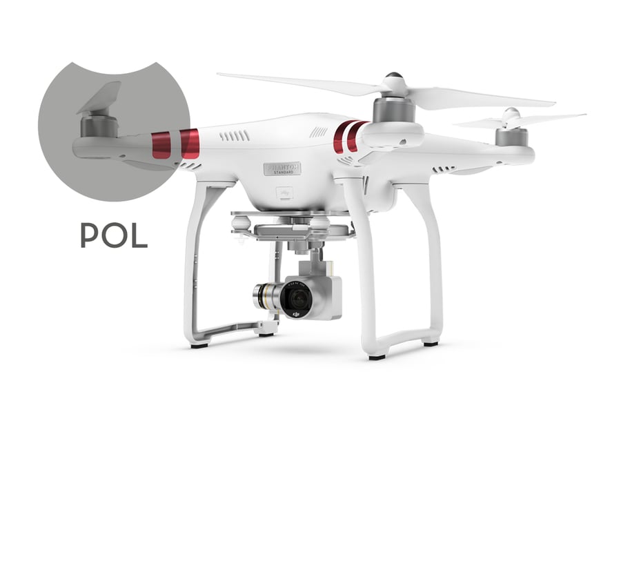 Image of 1 Polarizer (POL) Filter for DJI Phantom 3 Standard