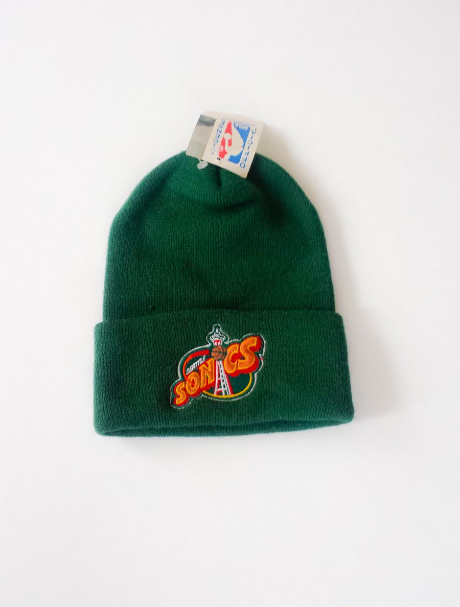 Image of Seattle Supersonic Beanie (New)