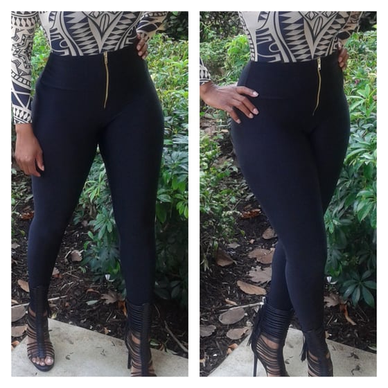 Image of Black Highwaisted Leggings