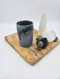 Image 2 of Blue Drip Tumbler