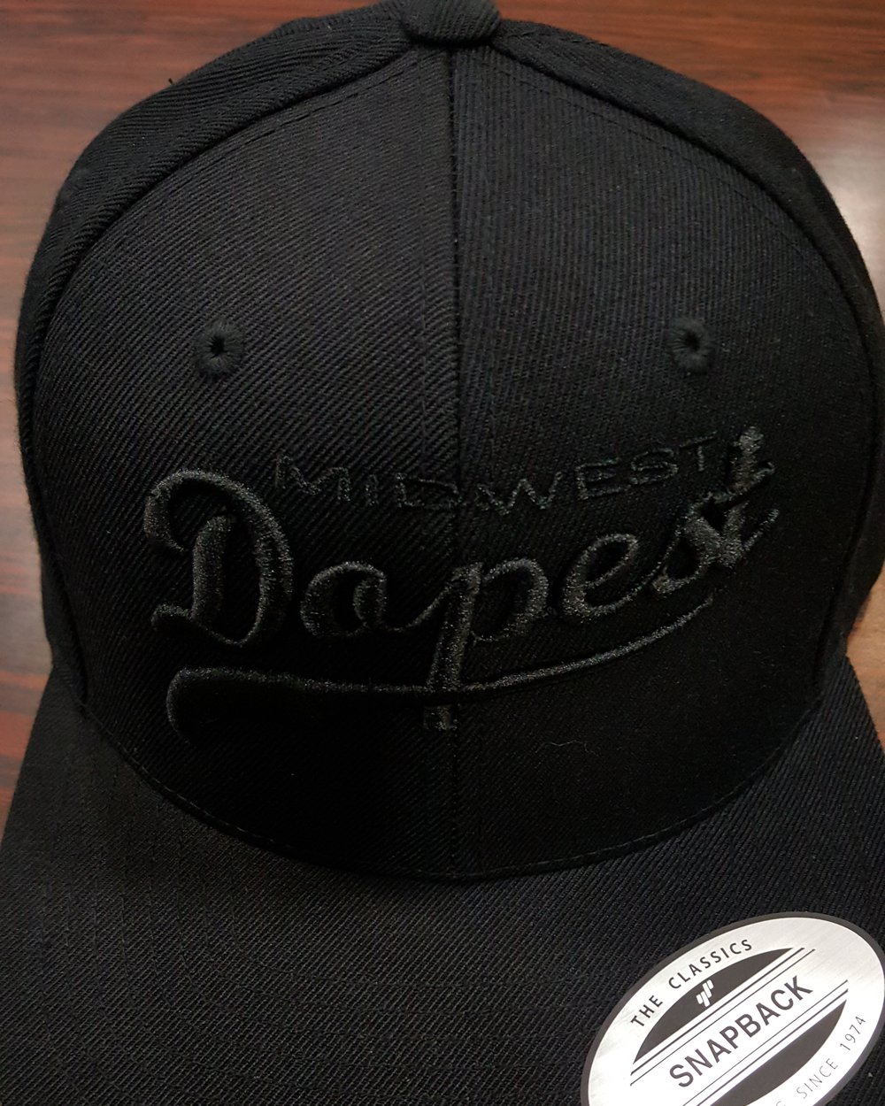 Image of MidWest Dopest Hat All Black