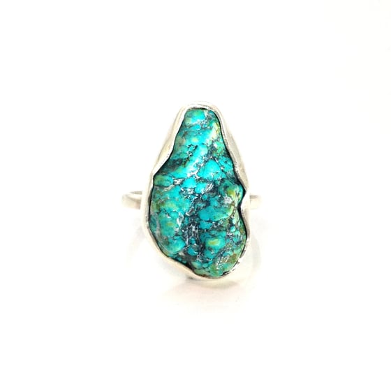 Image of Large asymmetrical turquoise