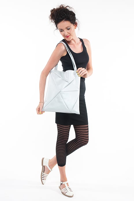Image of GEO Bag silver
