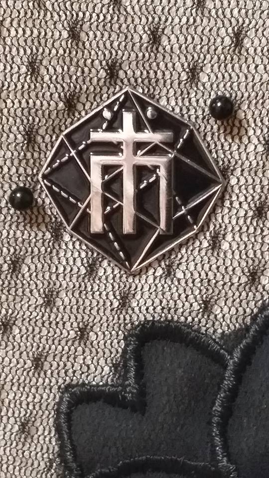 Image of Masses Enamel pin