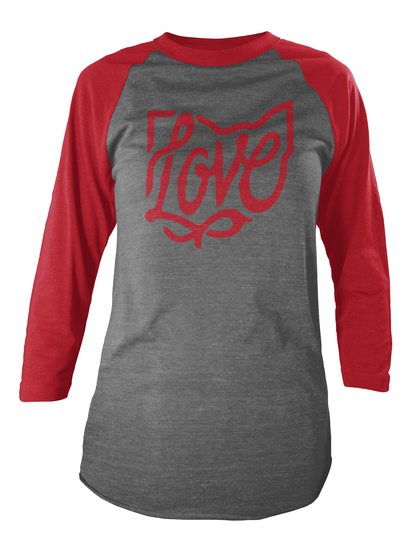 Image of Ohio Love Raglan 