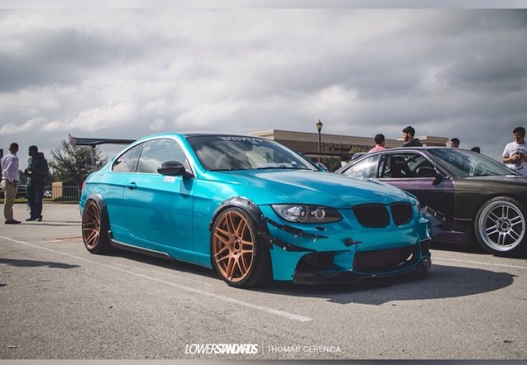 Bmw e90 fender deals flares