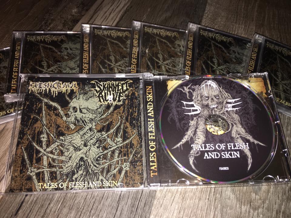 Image of Tales Of Flesh And Skin - Split CD