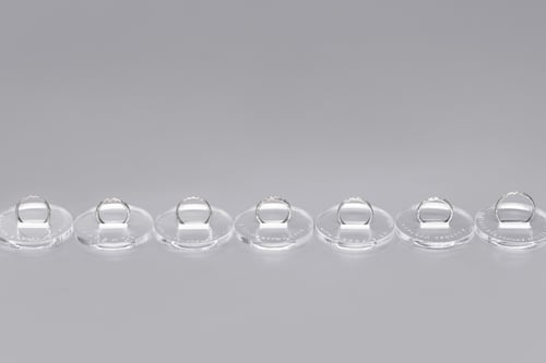 Image of MINI silver ring with inscription in Latin