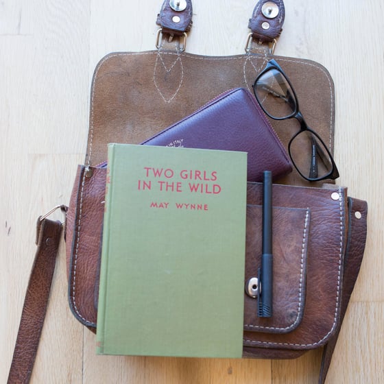Image of Two Girls in the Wild - Vintage Adventure Notebook 