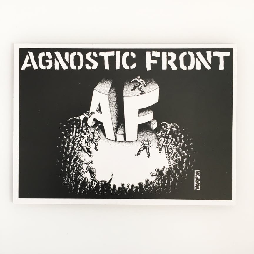 AGNOSTIC FRONT - Demon Skin Enamel Pin