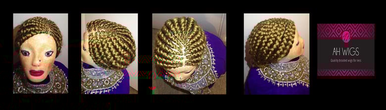 Image of Ghanaian braids wigs 