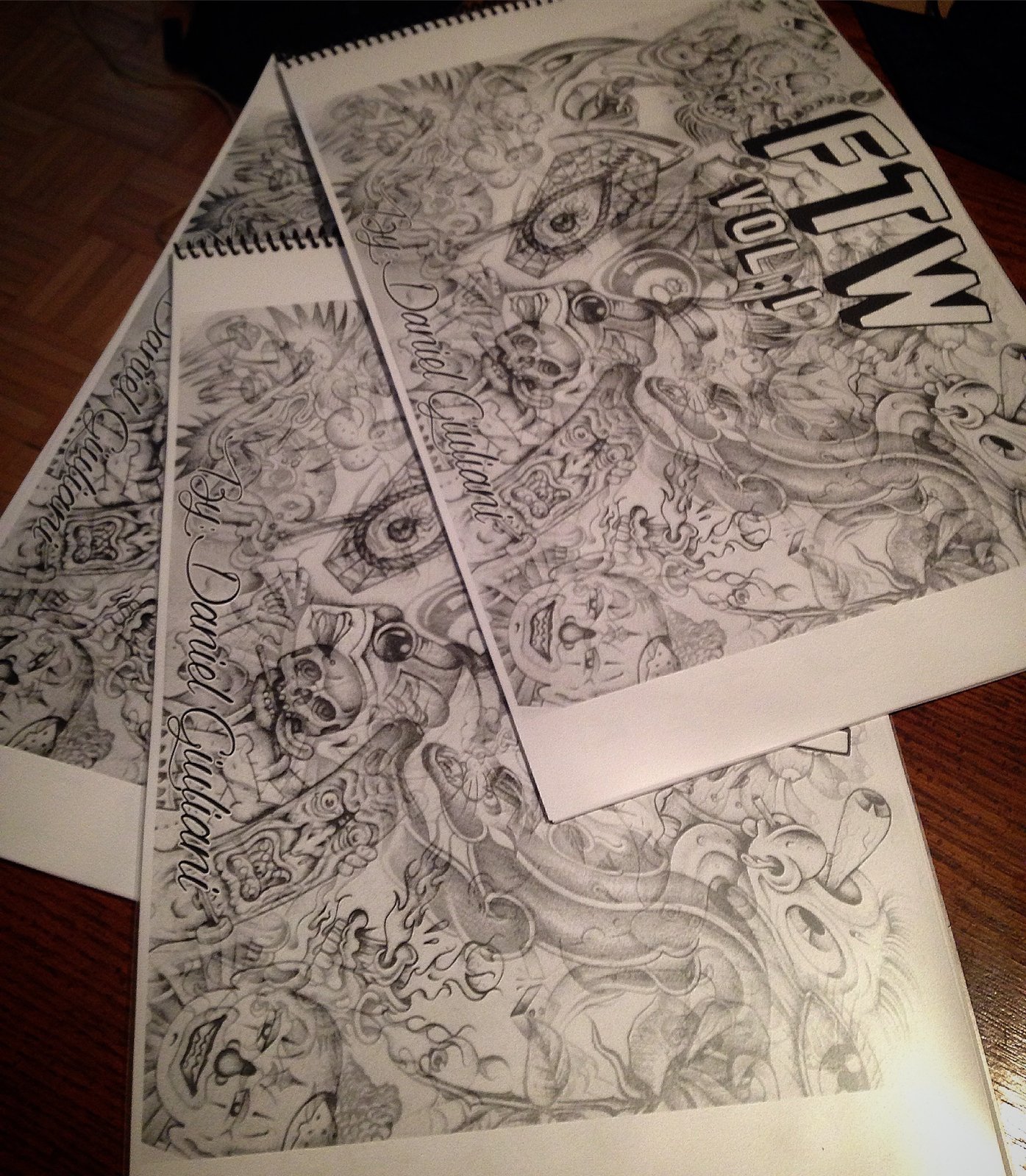 FTW Tattoo Flash Book By Daniel Giuliani Dgiulianitattoo   Image 