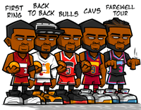 Image 2 of Dwyane Wades Career Print