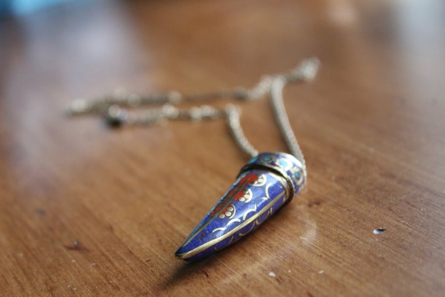 Image of Tibetan Horn Necklace