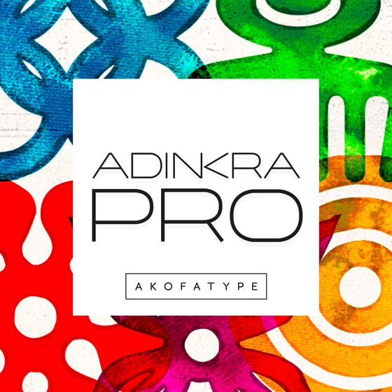 Image of AKOFAType Adinkra Pro Family