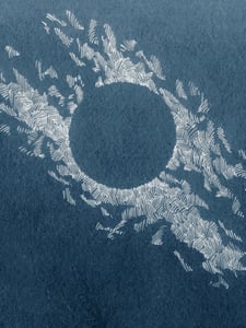 Image of Analog Cannibal- Ohm: Music for Meditation (Poster w/ download)