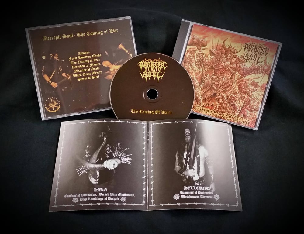 Image of Decrepit Soul-The Coming of War cd