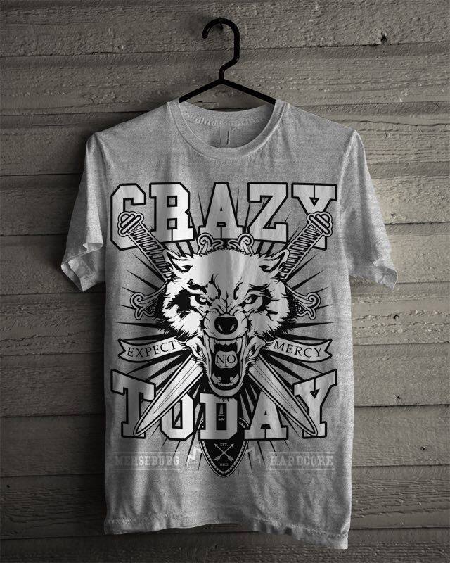 Image of Crazy Today - No Mercy Shirt