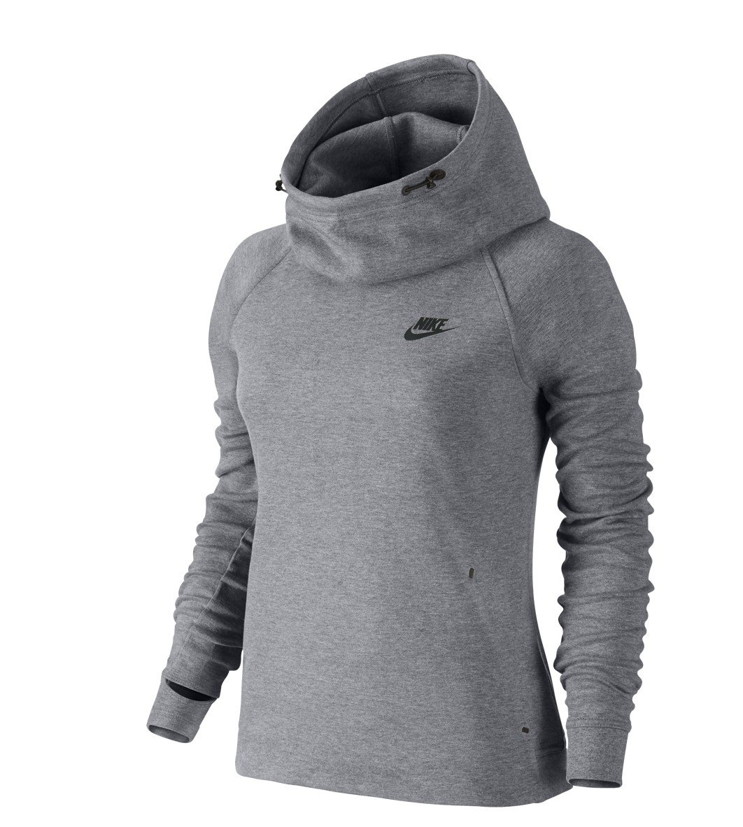 nike tech sweater grey