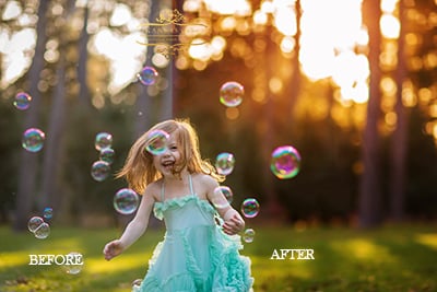 Image of Sunkissed Actions Photoshop & PSE Elements (Lightroom Preset Bonus too!)