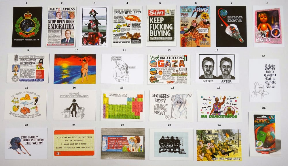 Image of Postcards - Spelling Mistakes Cost Lives