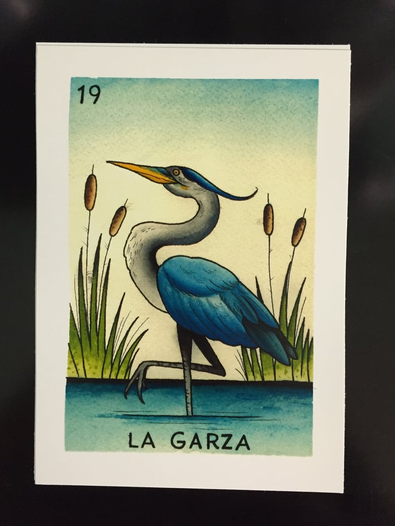 Image of La Garza (Print)