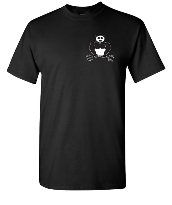 Image of PandaFit Unisex Black T-Shirt