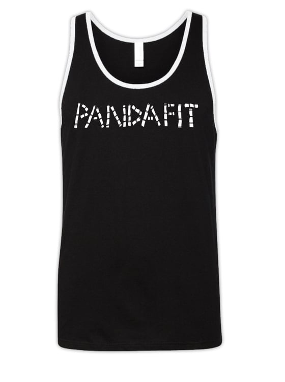 Image of PandaFit Black White Tank Top