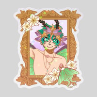 Image 2 of Fairy Prince Portrait Star Stickers