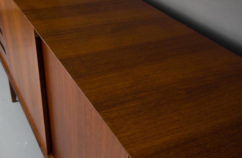 Image of Dassi Teak Sideboard with Brass Details