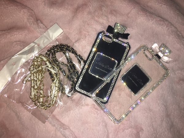 Image of Perfume Bottle Case Purse 