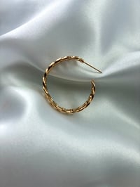 Image 5 of Golden Chain hoops 
