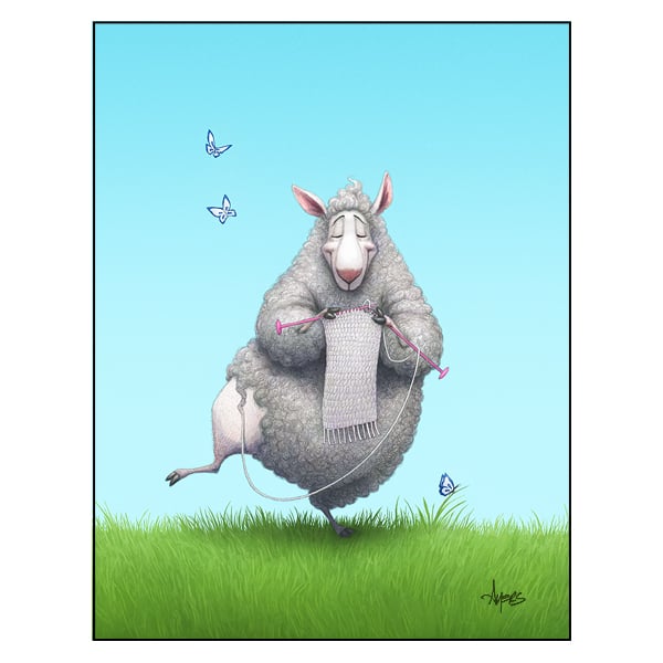 A Knit Sheep -A Knit Sheep
