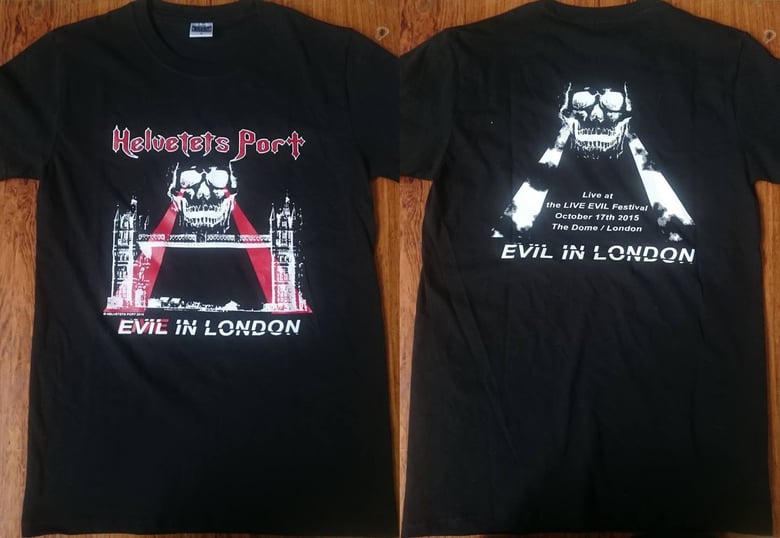 Image of Evil in London T-shirt