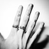 Taphophile ring in sterling silver or gold