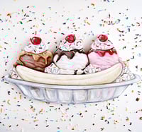 Image 3 of Banana Split plaque