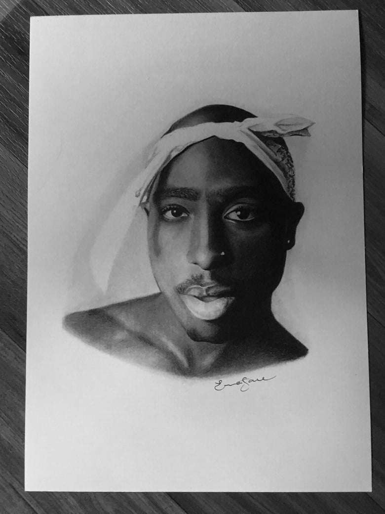 Image of Tupac Print